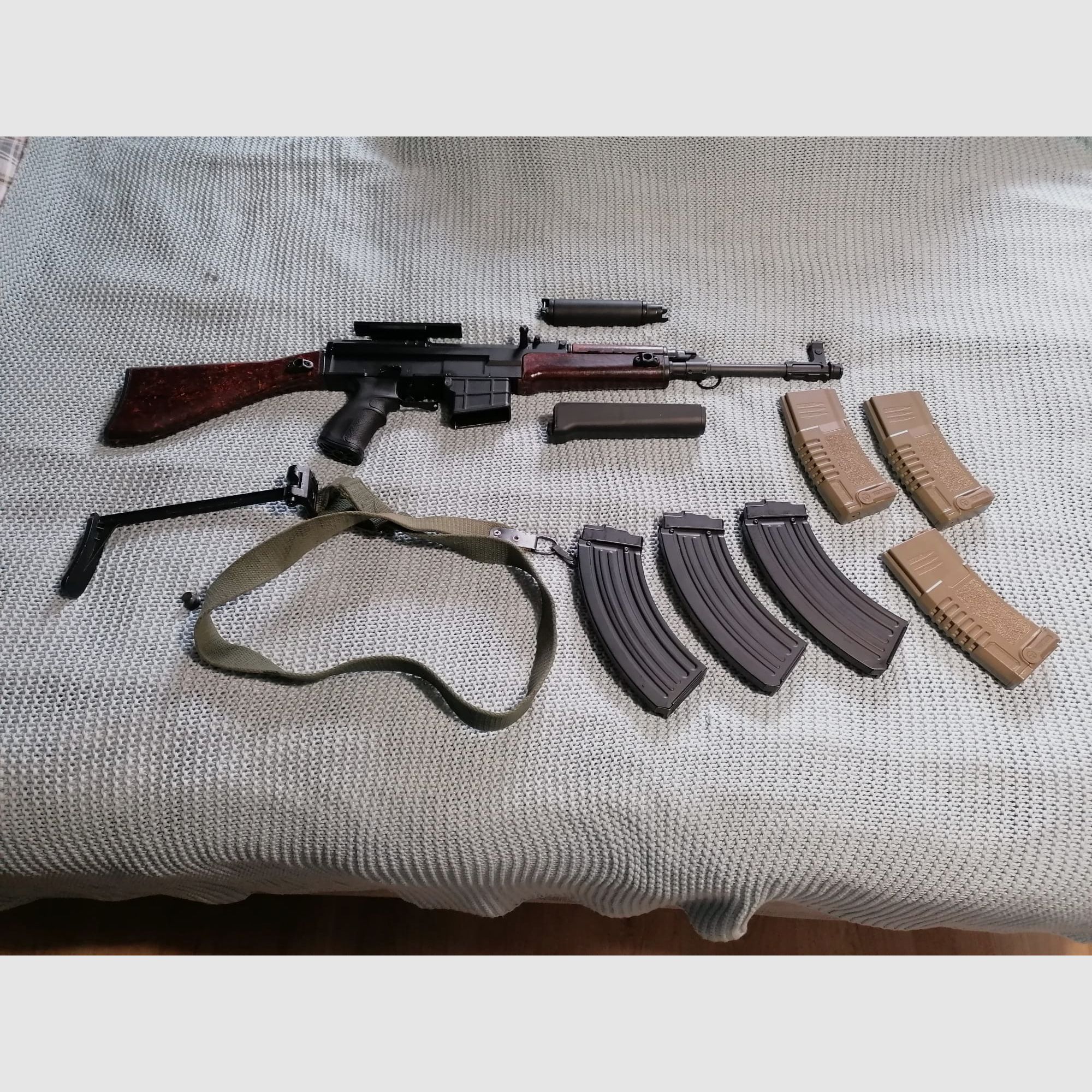Ares - Ares Airsoft CSA SA vz. 58 Carbine EFCS S-AEG schwarz