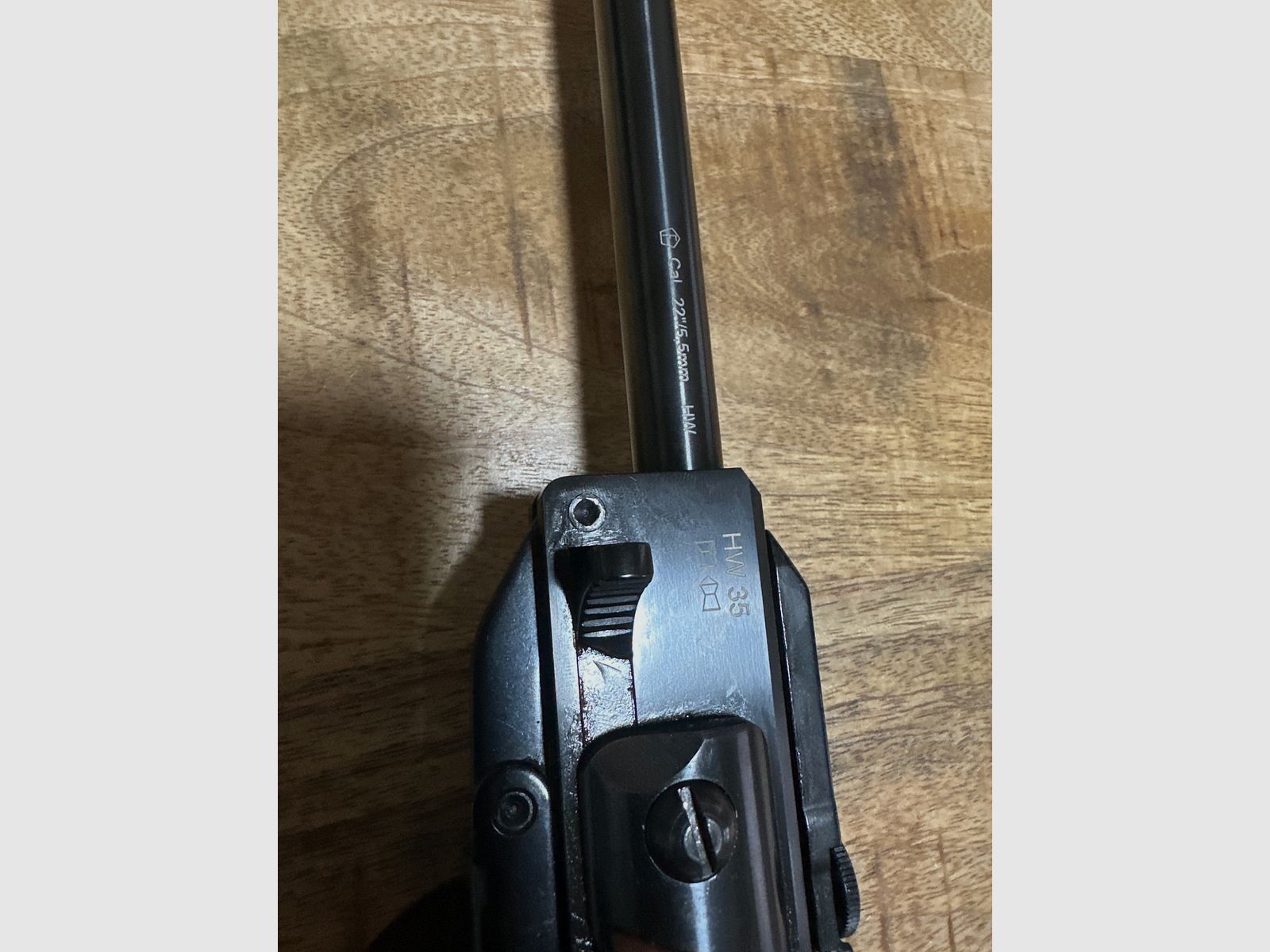 Weihrauch Luftgewehr HW 35 cal. 5,5 mm .22 mit F Kennzeichen 