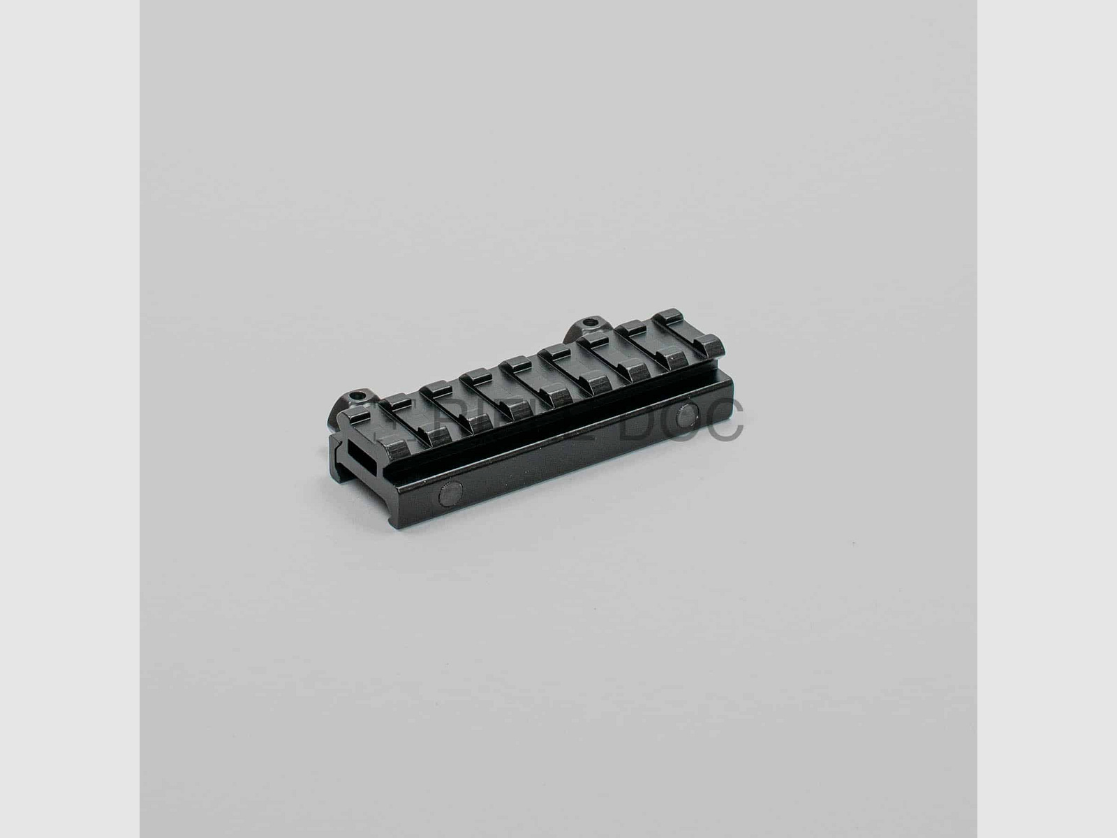 21 mm Weaverschiene  / Picatinny Erhöhung Sichtkanal Low Profil