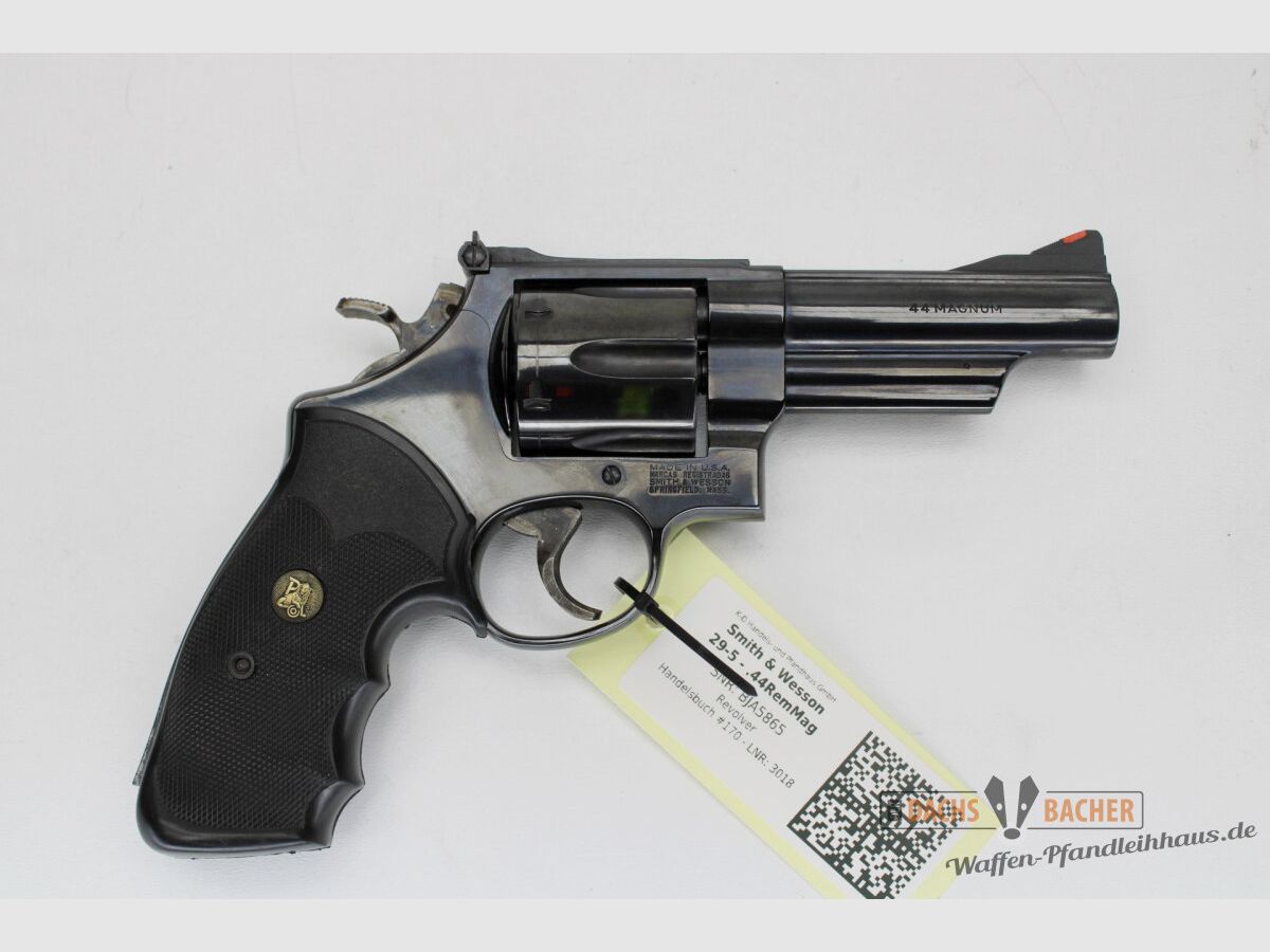 Revólver S&W Smith & Wesson Mod 29-5 Cal. .44 Rem Mag 4" Cañón Bianchi Holster