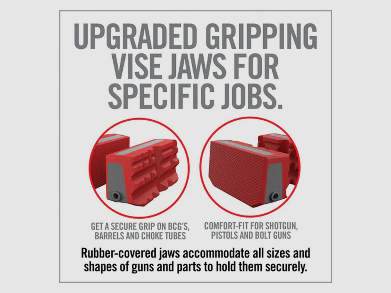 Real Avid Smart-Jaws Multi-Fit Sleeves für Master Gun Vise