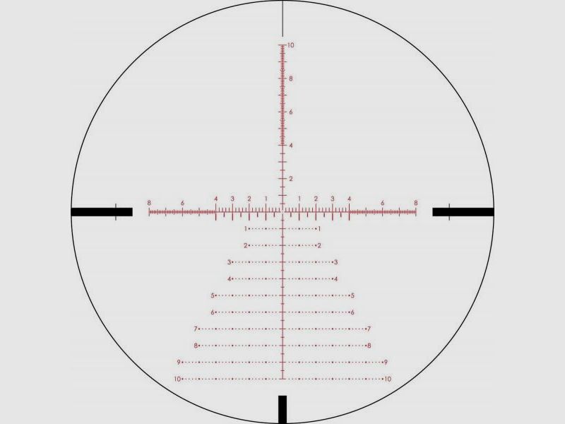 VORTEX lunette avec réticule éclairé (1ère focale) 5-25x56 StrikeEagle (34mm) Abs. EBR-7C MRAD