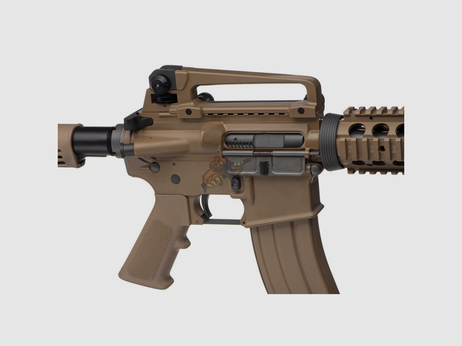 M4 CQB GBB V3 open Bolt Airsoft Desert - WE -F-