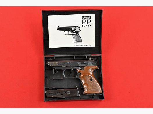 #1602 WALTHER PP SUPER Pistole, Kal. 9x18 POLICE