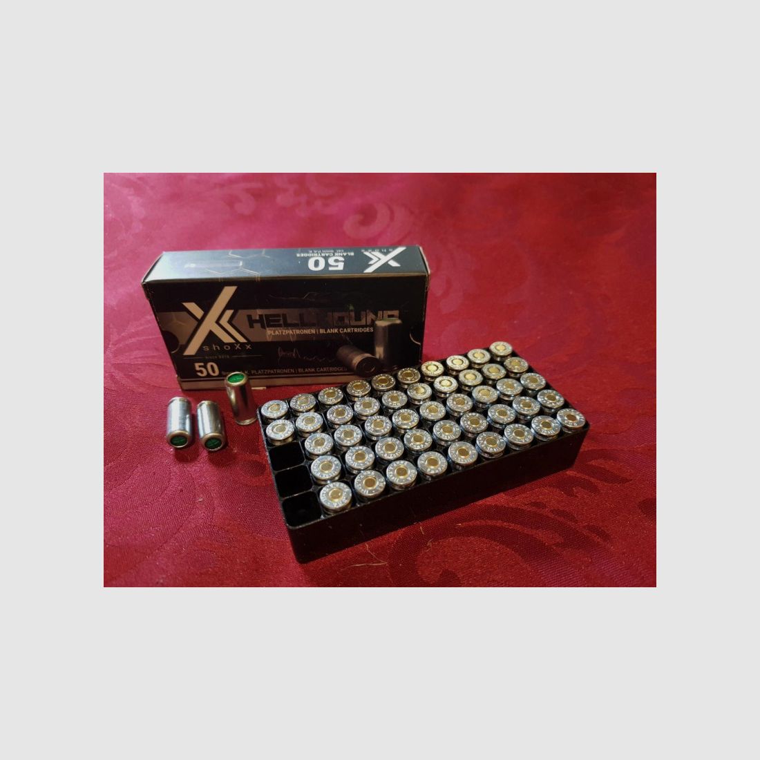 shoXx Hellhound cartucce a salve 9mm P.A.K 50 colpi