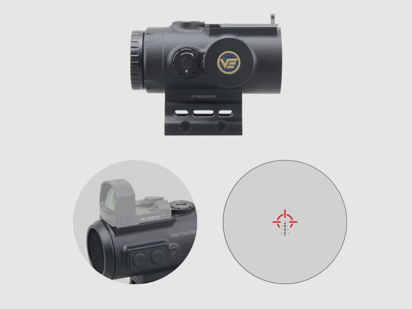 Vector Optics SCPS-M04 Paragon 4x24 Micro Prism Scope