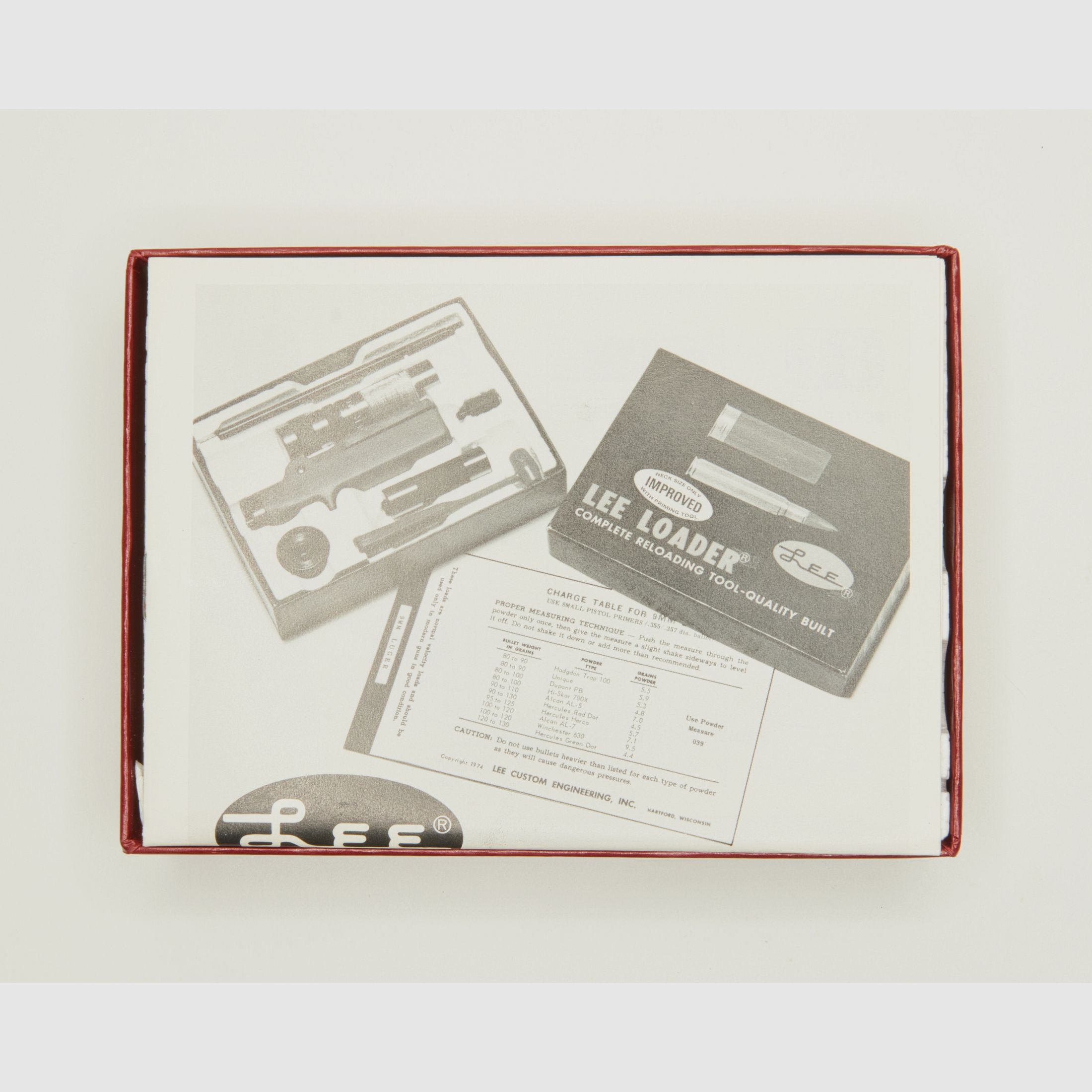Vintage LEE Wiederlader Handmatrizensatz für Kaliber 44/40 Winchester