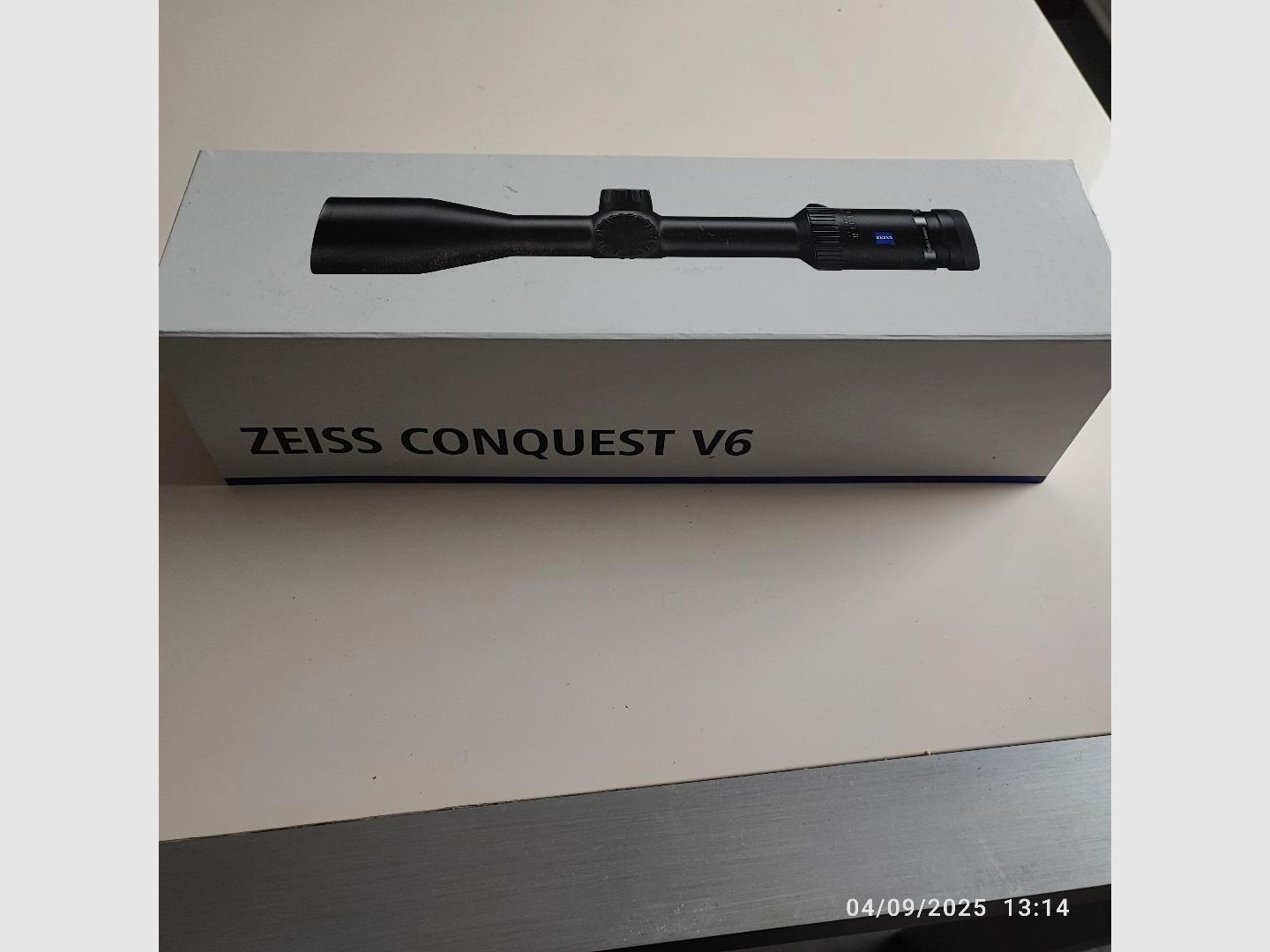 ZEISS - Zielfernrohr CONQUEST V6 2.5-15X56 RET. 60 MIT BALLISTISCHER ASV-- BELEUCHTET