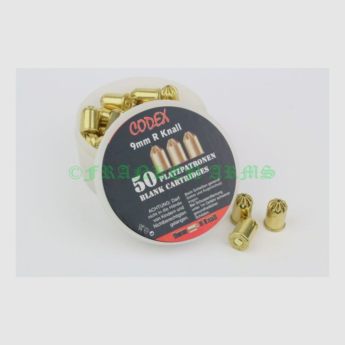 Codex 9mm R.K. 50 Stück