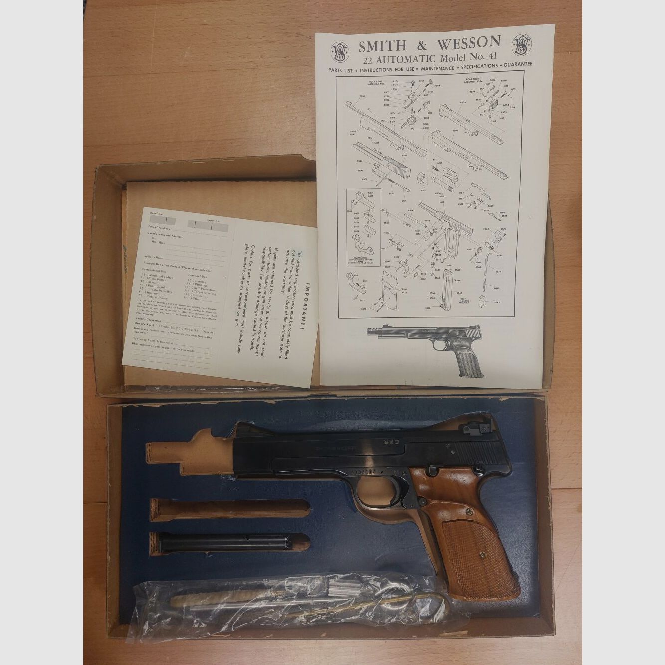 Smith & Wesson, USA M 41