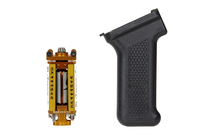 Chwyt pistoletowy Slim + silnik SL-Torque do replik typu AK - czarny, zdjęcie 11 z 12