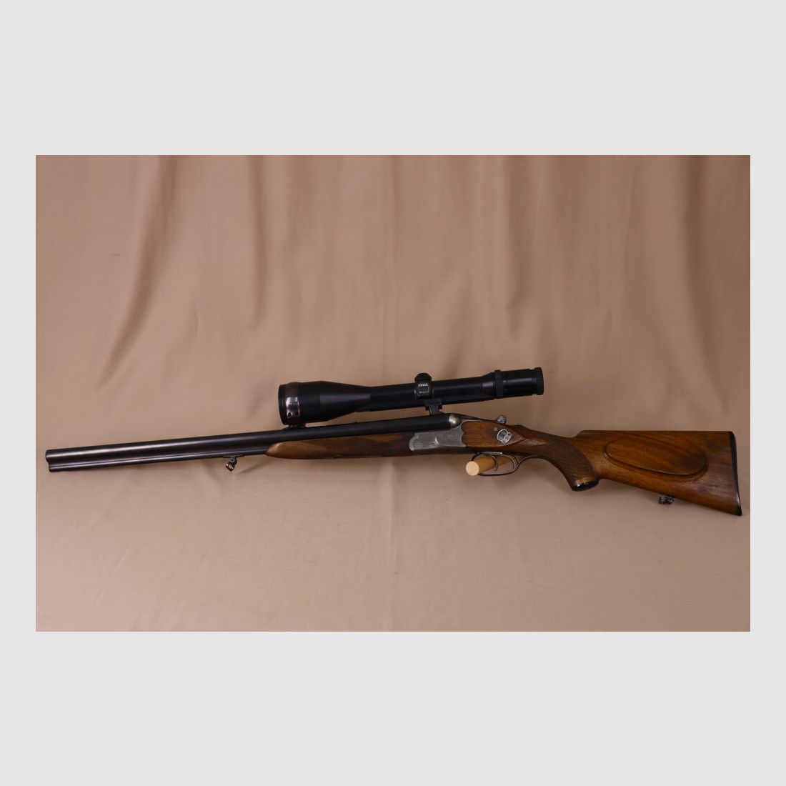 Sauer & Sohn Drilling // mit mündungslangem EL in .22 Hornet! // ZEISS Diavari ZM