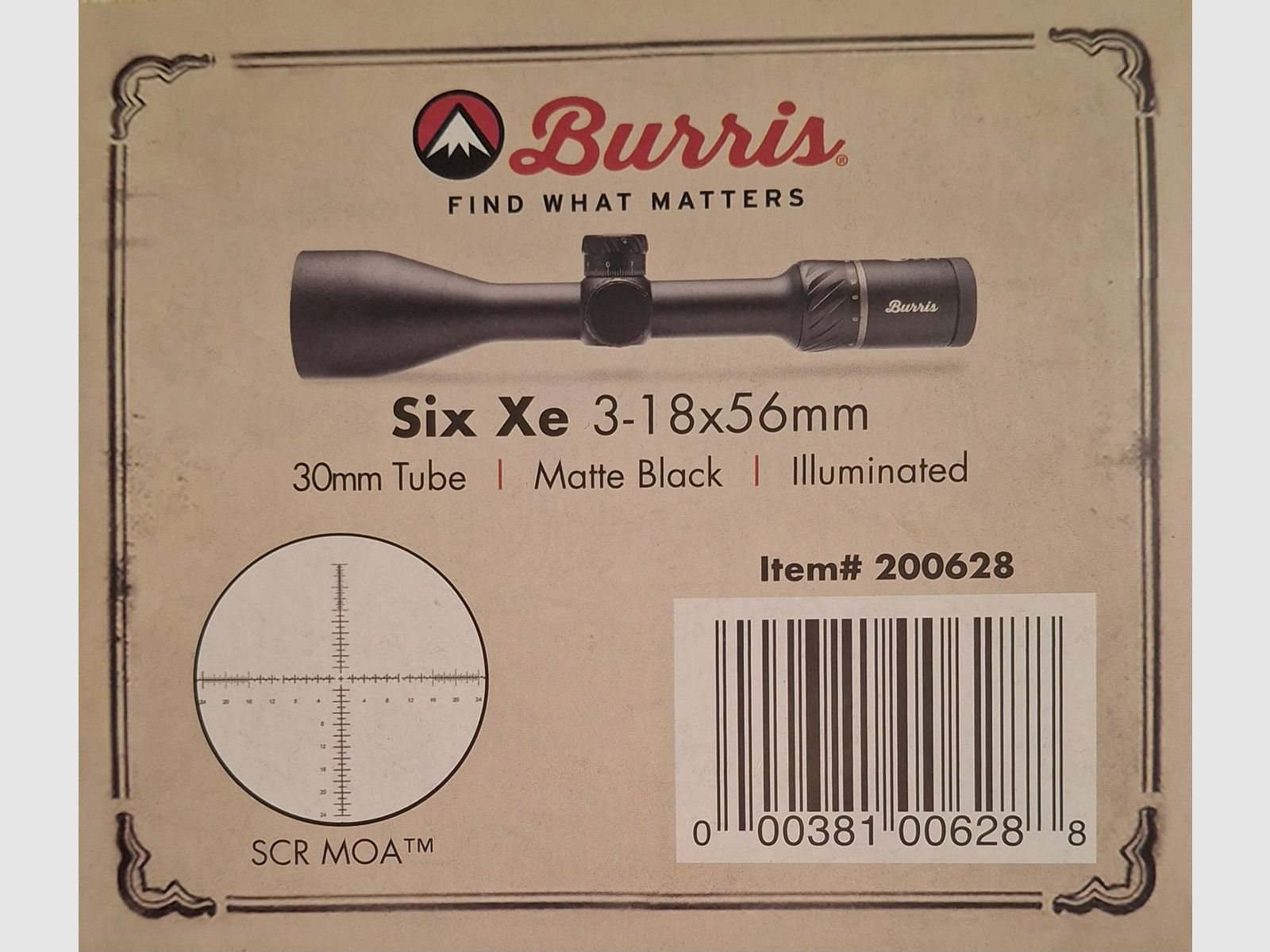 Burris Six Xe 3-18x56