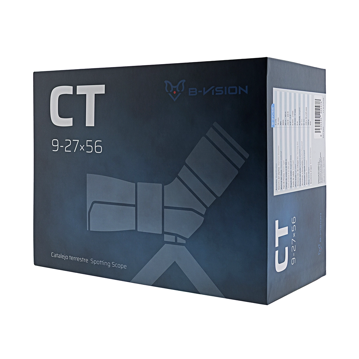 Catalejo B-Vision Bat CT 9-27×56 Bak4, imagen 8 de 8