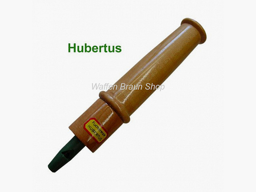 HUBERTUS Hasen- und Kaninchenklage aus Holz, kombiniert mit Mauspfeifchen aus Kunststoff. 10cm lang