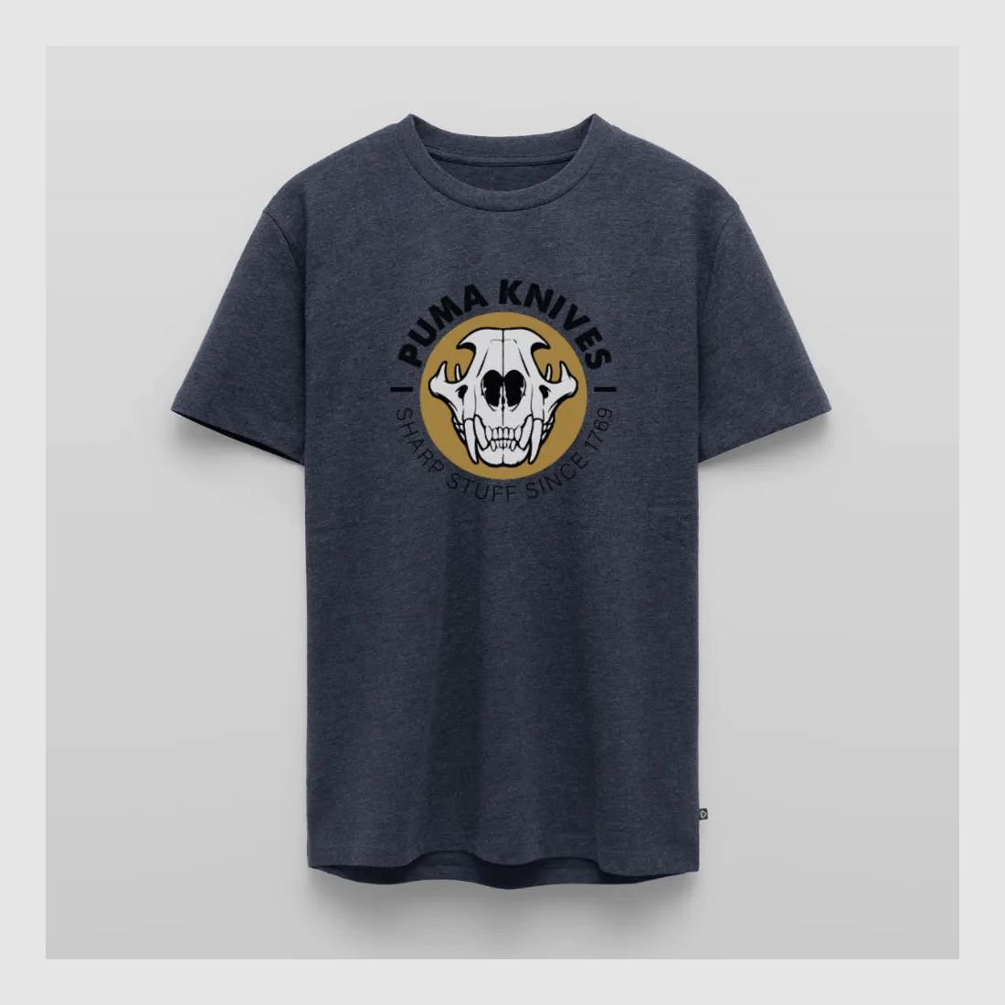 PUMA Men’s Premium T-Shirt "Skull Frontal Sharp Stuff"