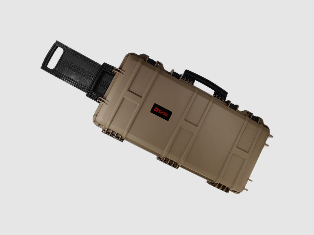 Mallette mittelgroß wasserdicht vorgefertigt 75x33x13cm TAN NUPROL, Bild 1 von 3