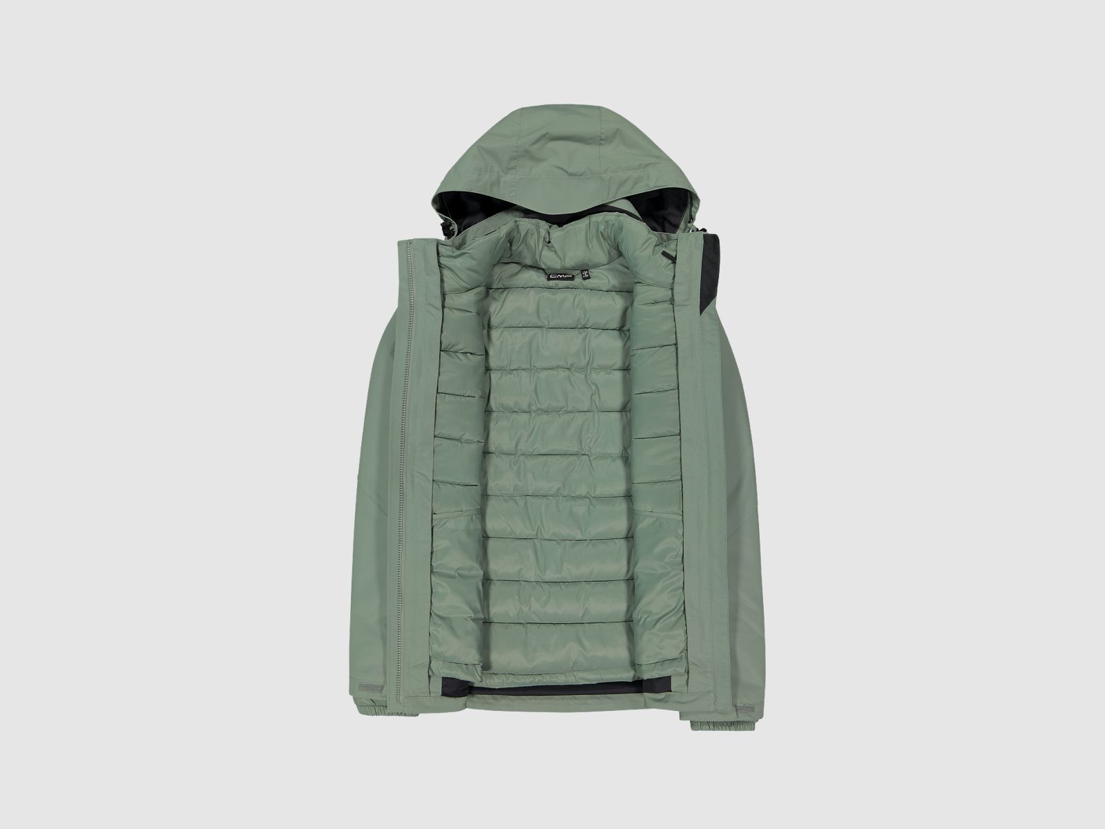 CMP Damen 3-in-1-Jacke aus Taslan Mineral