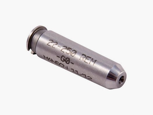 MANSON PRECISION Galga de headspace GO 22-250 Remington, acero (cartucho sin reborde)