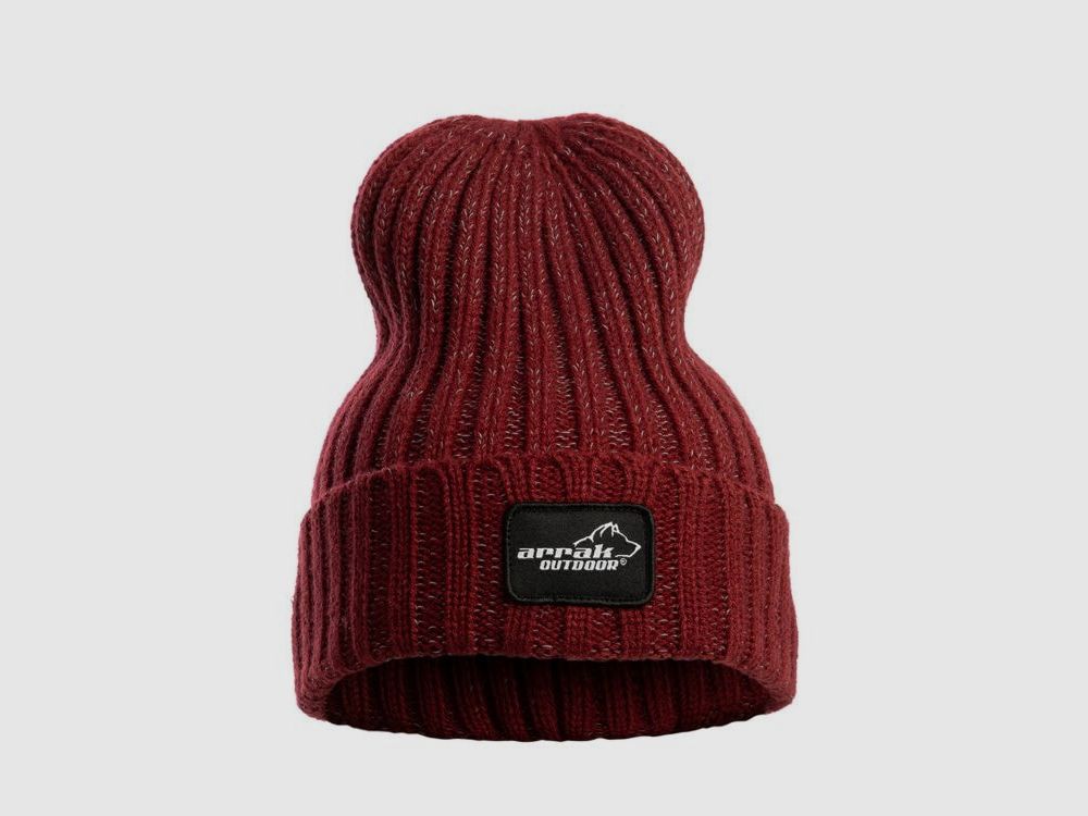 Cappello Arrak Riflettente Rosso Scuro