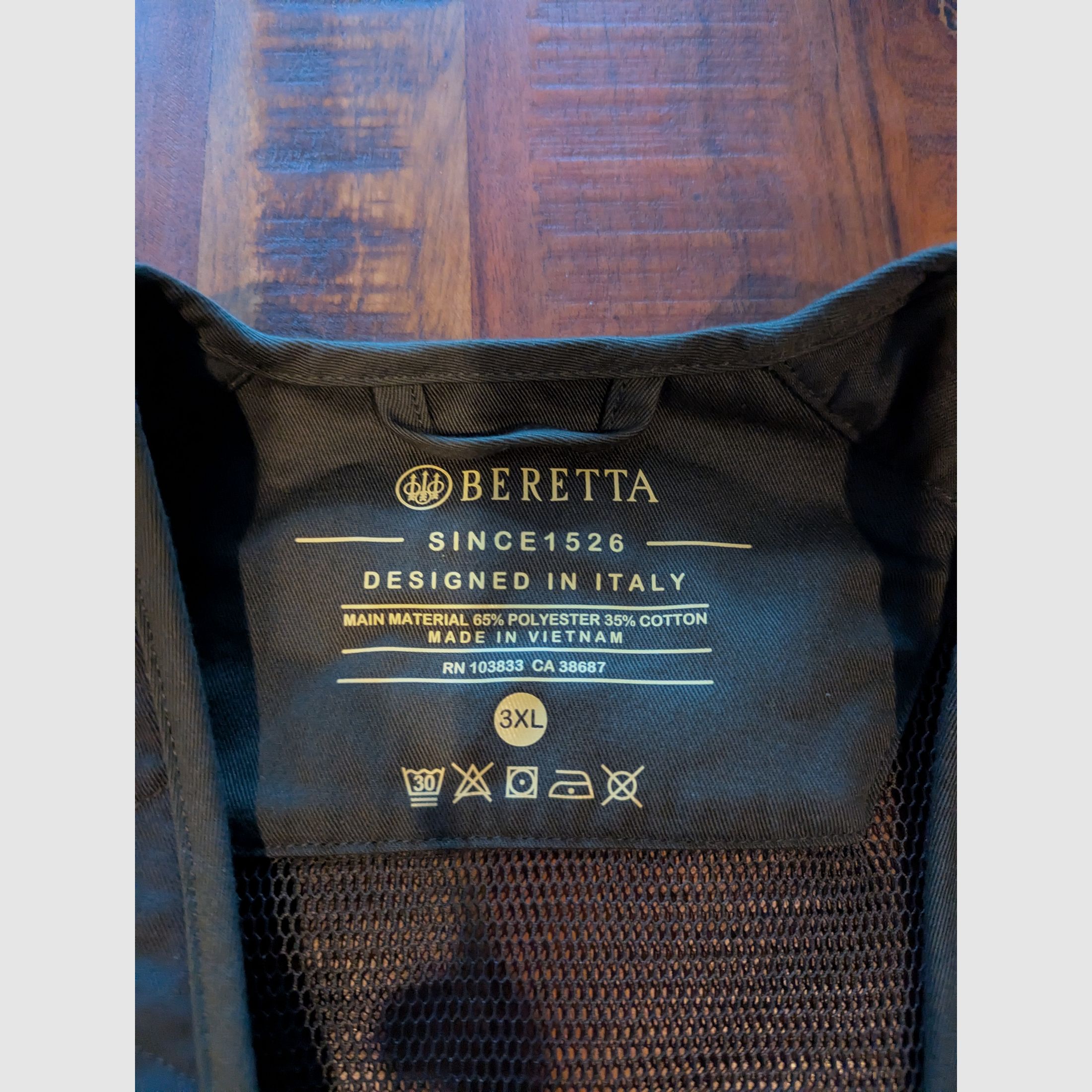 Beretta schietvest Tredi (Green Moss) 3XL