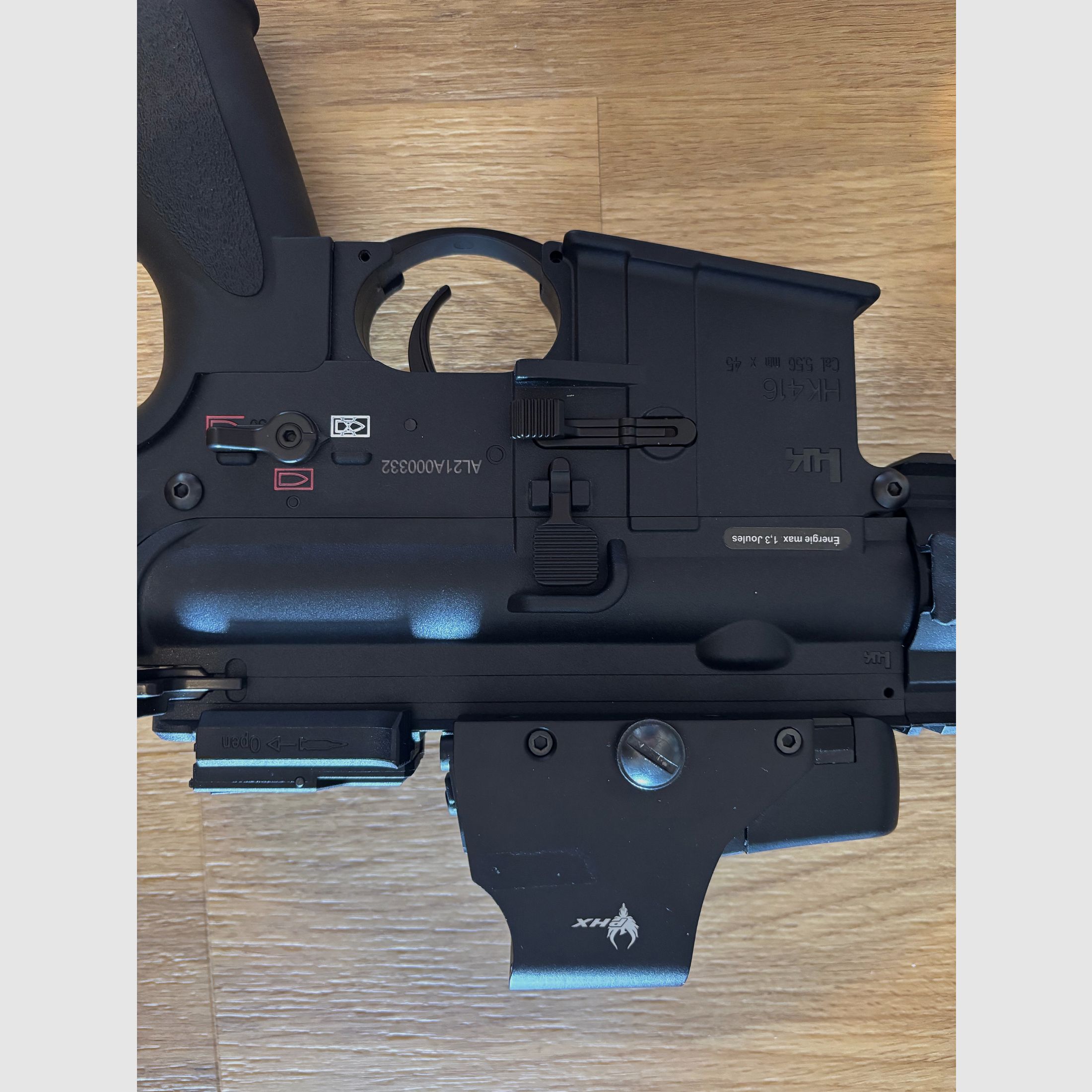 Umarex HK416 A5 Sportsline 1,3 Joule – stan jak nowy, w tym wiele akcesoriów