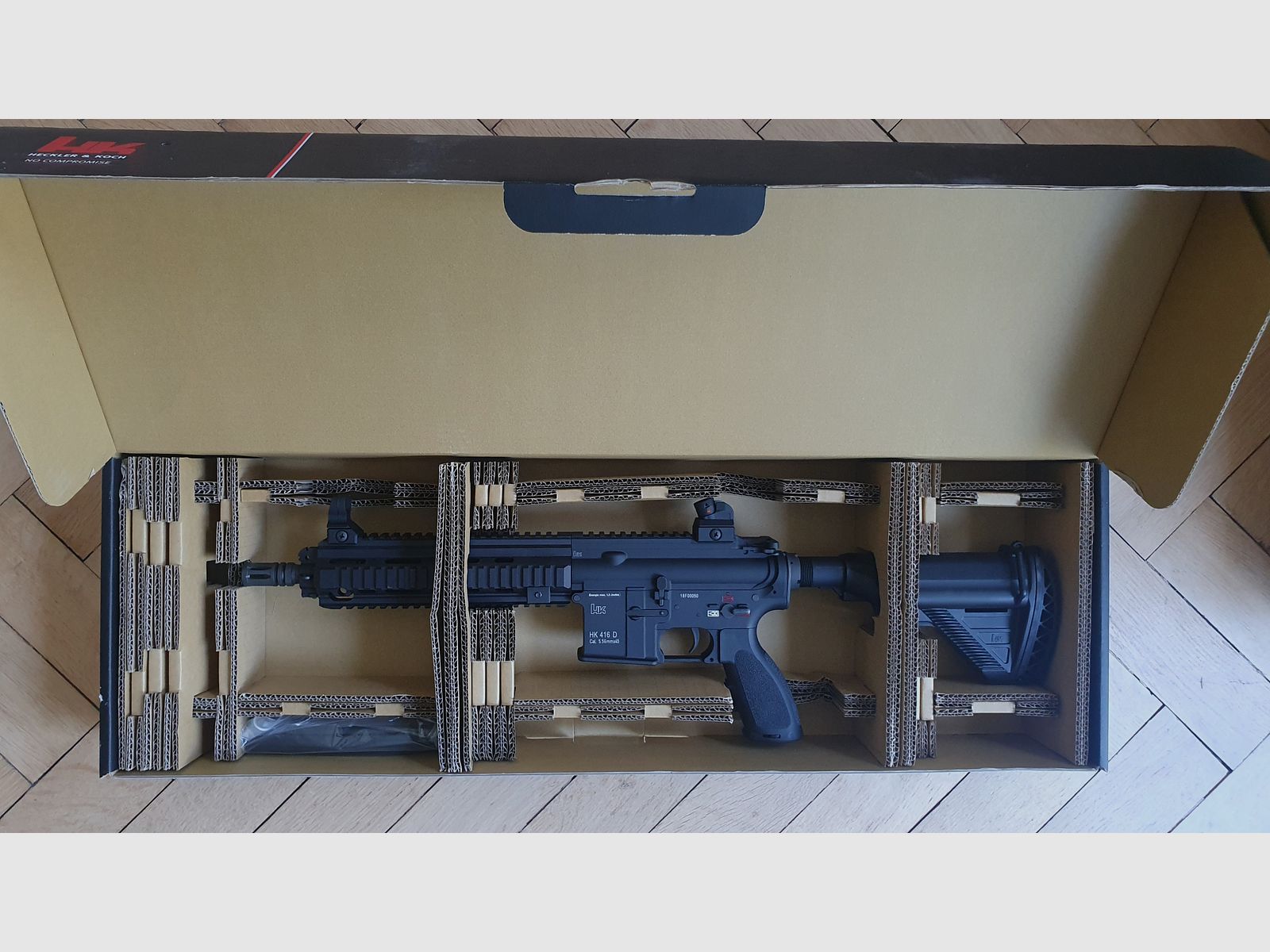 HK 416D CQB Airsoft VFC S-AEG  Top Zustand