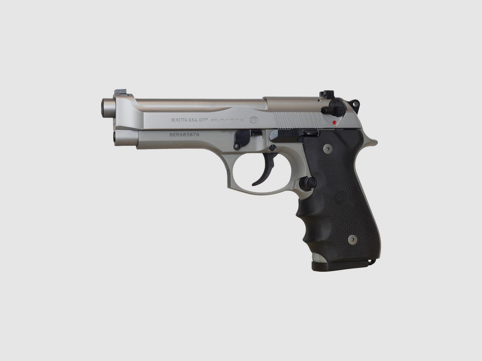 Pistole Beretta M9 92FS 9 mm BRIGADIER inox 2-15 Schuss J92F560M