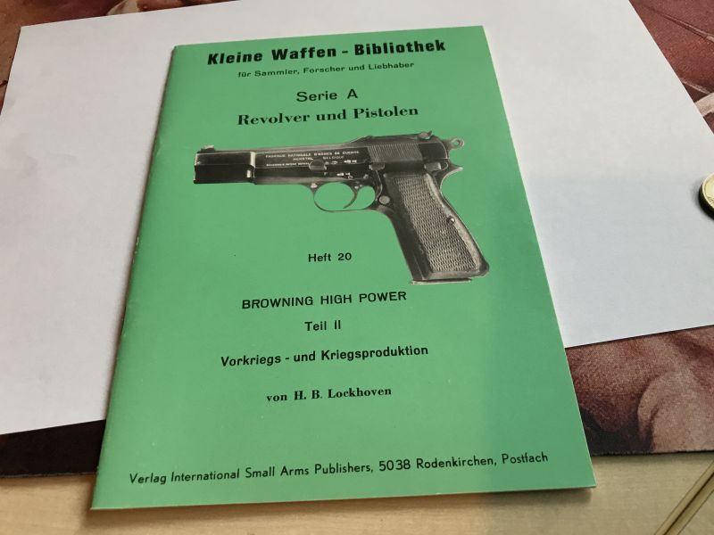 Kleine Waffen-Bibliothek, Heft 20, Browning High Power Teil 2