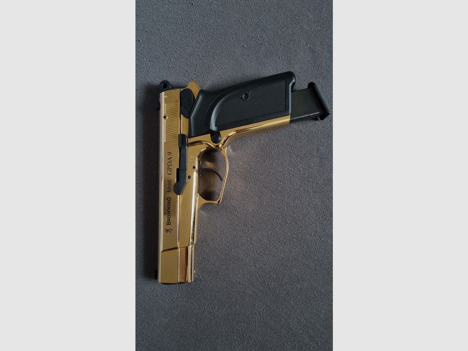 Browning Schreckschuss Pistole GPDA 9 Gold