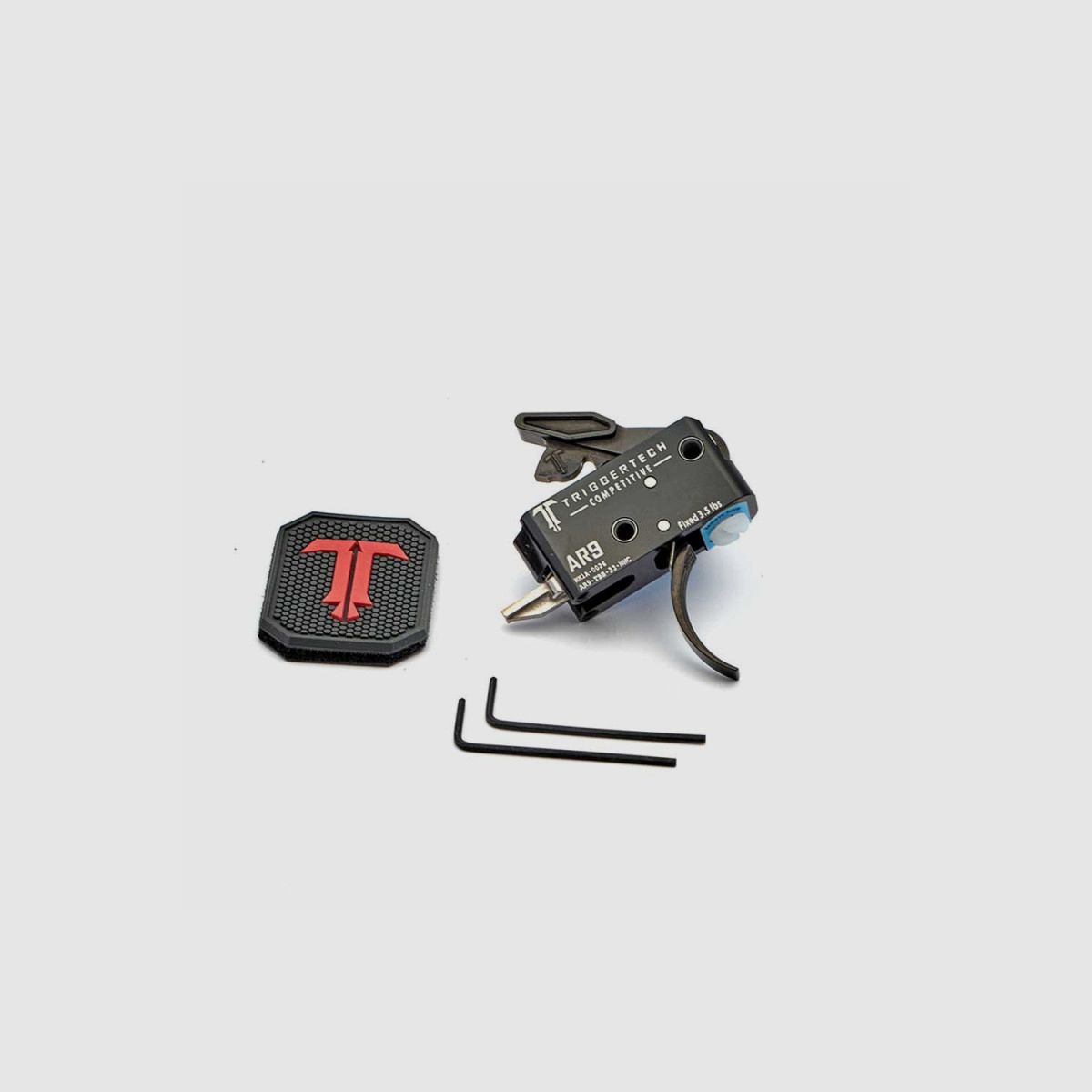 TriggerTech AR9 Konkurencyjny Zakrzywiony Czarny, zdjęcie 2 z 3