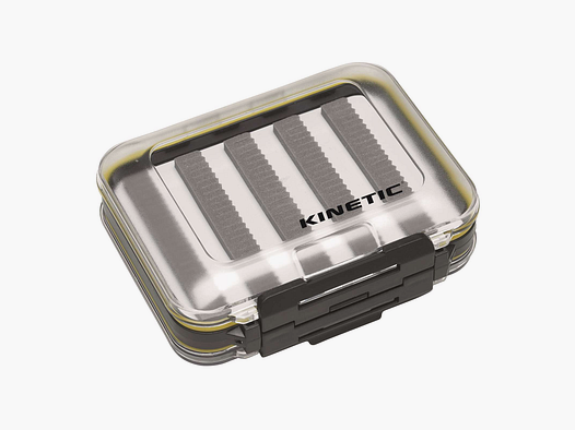 Kinetic Waterproof Fly Box M Clear