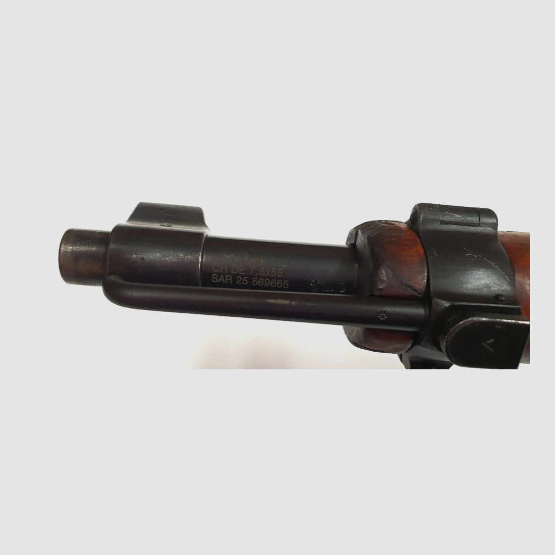 Bern Weapons Factory Repeating Rifle Bern Weapons Factory Swiss K31 Caliber 7.5x55 Swiss completely matching numbers + Hämmerli