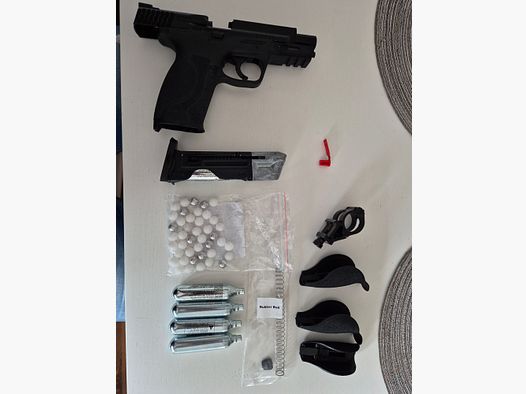 Smith&Wesson MP9 Airsoft co2 Cal.43 Markierer