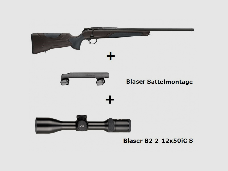 Blaser R8 Professional 2.0 (schwarzbraun) + ... / Komplettpaket