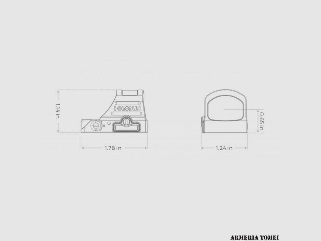 POINT ROUGE – HOLOSUN HS407CO X2 – 8 MOA, image 7 sur 7