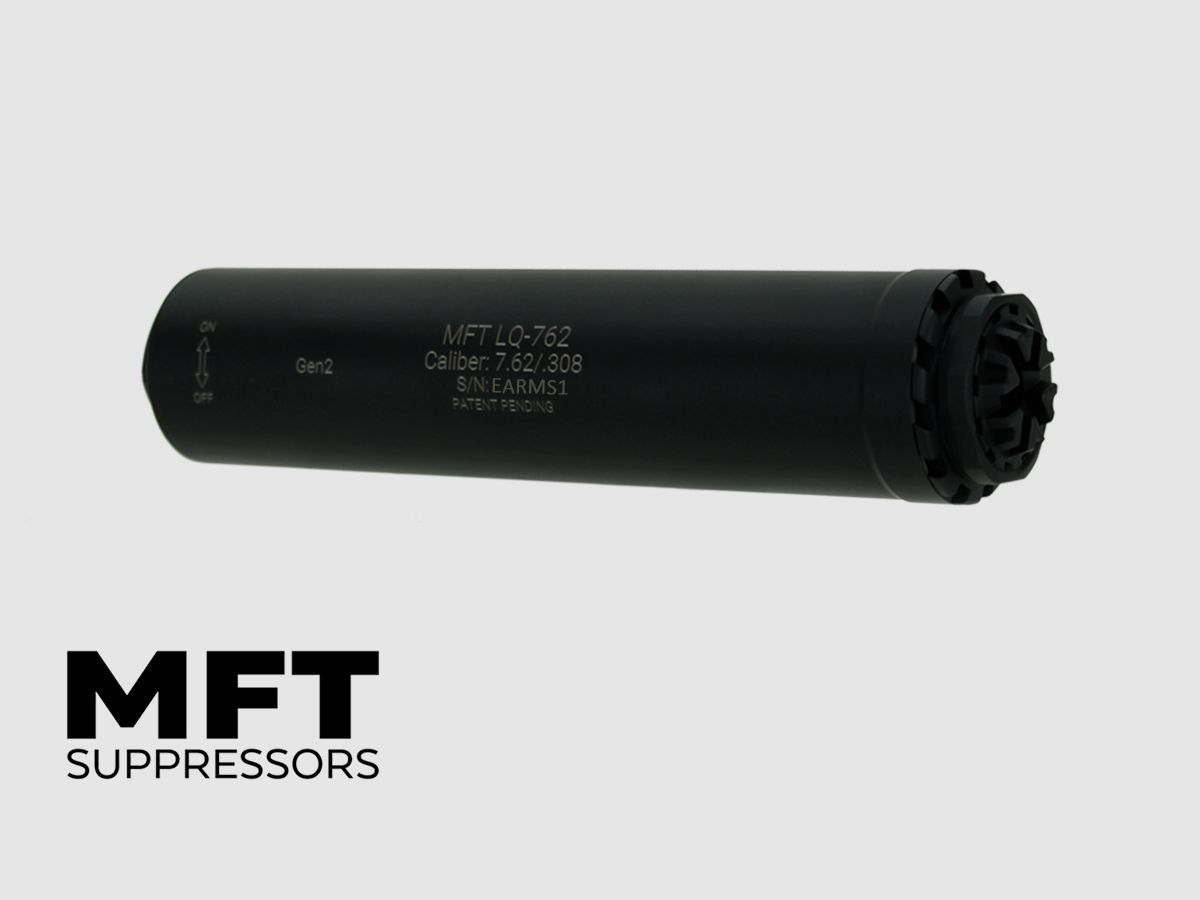 MFT LQ-762 Gen2 Suppressor 7.62/9mm BLK, Bild 2 von 3