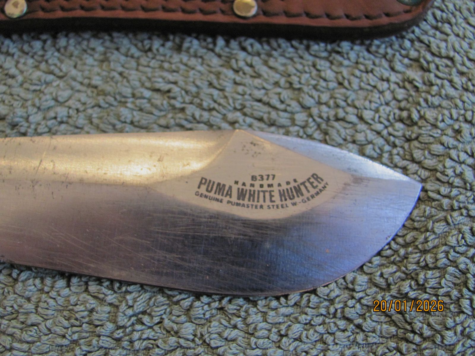 Original Puma White Hunter 6377 - geführt, ohne Schäden