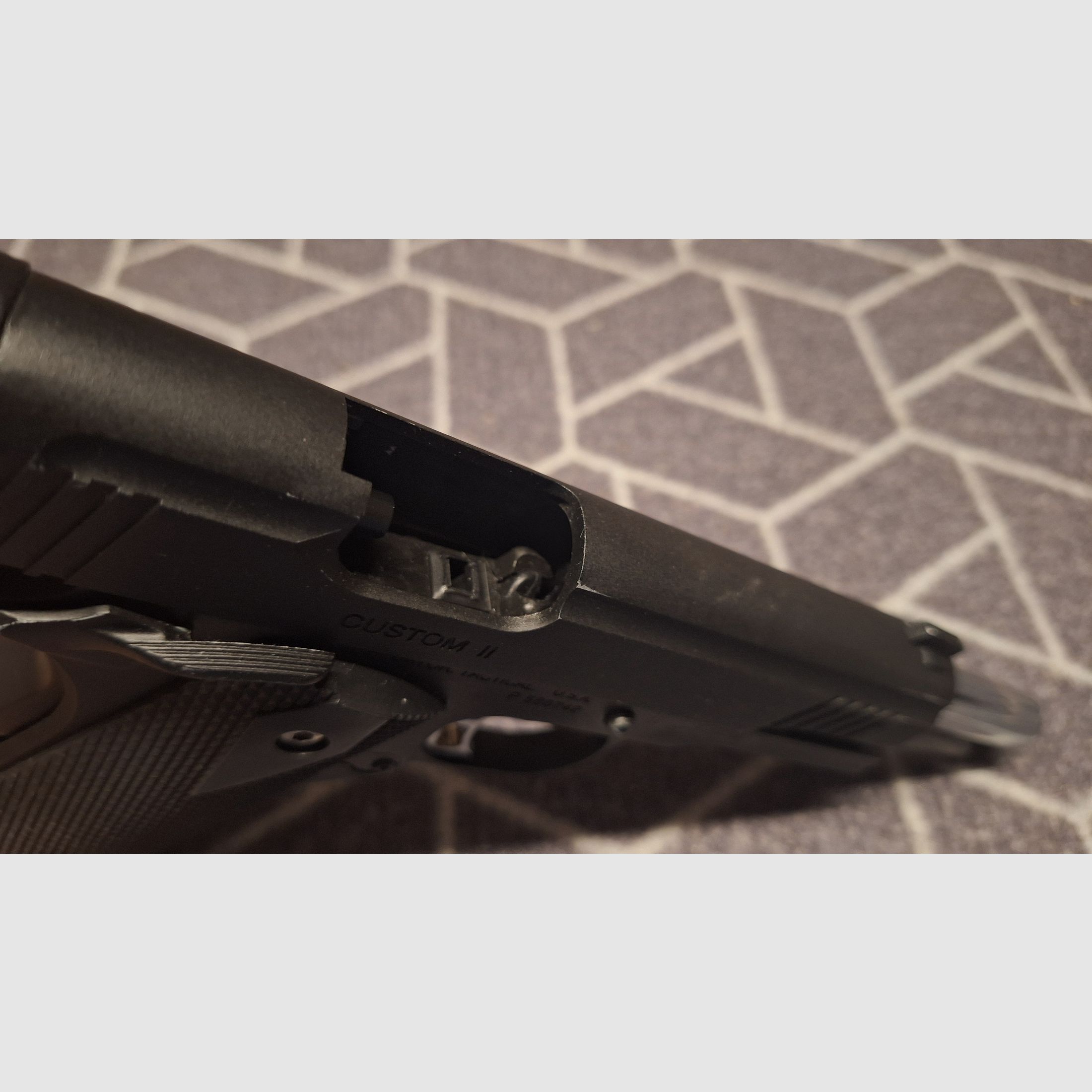 King Arms Predator Tactical Iron Shrike GBB Airsoft Pistol