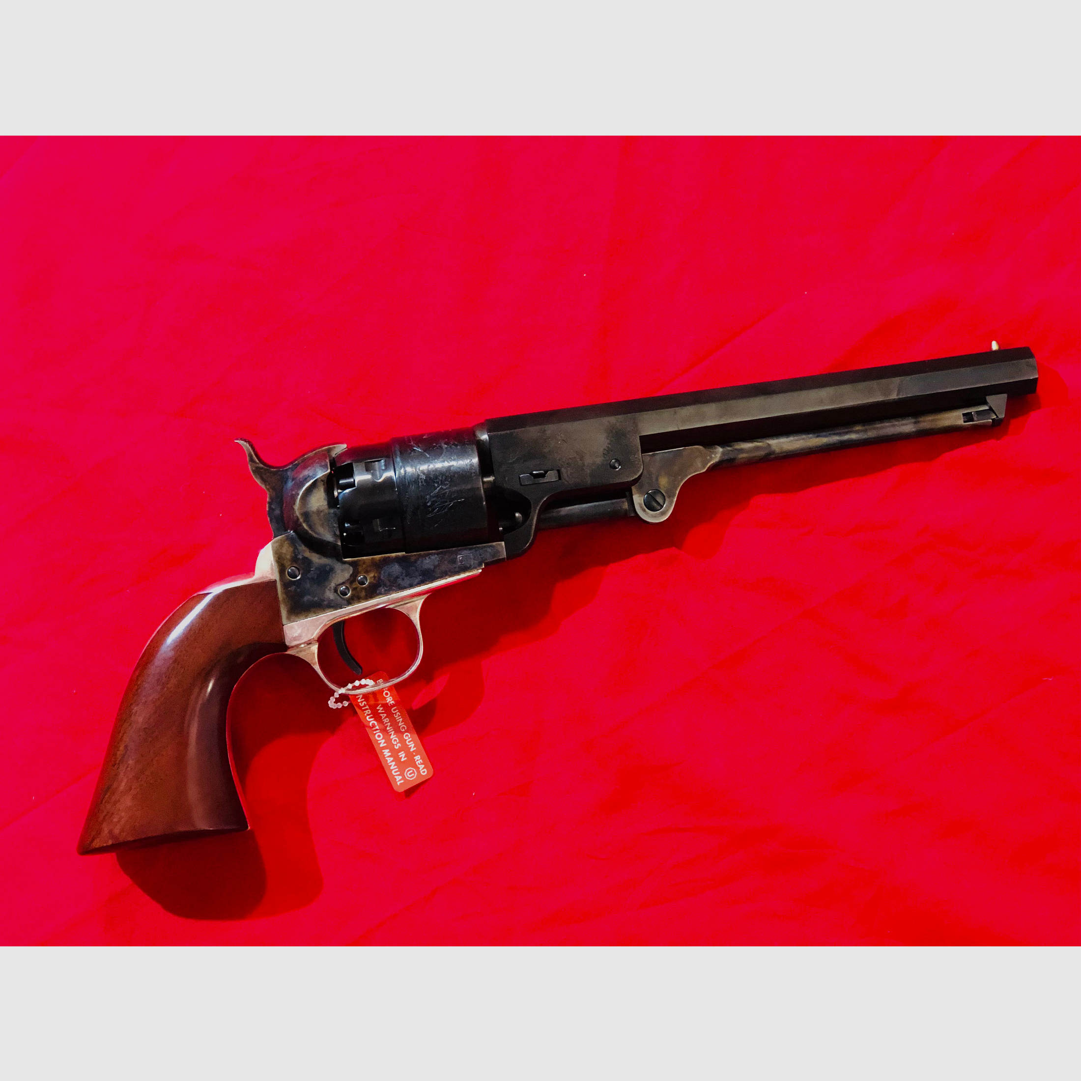 Hege Uberti Colt Navy Silverback 1851, .44 Black Powder