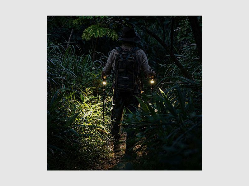 WANDELSTOKKEN OLIGHT MET GEÏNTEGREERD LICHT GLOWALK F3T2, afbeelding 8 van 13
