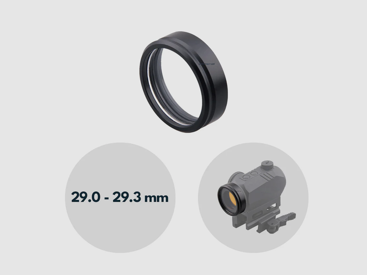 Vector Optics SCOT-59 VeWar Protective Lens for 29mm Objective, image 2 of 4