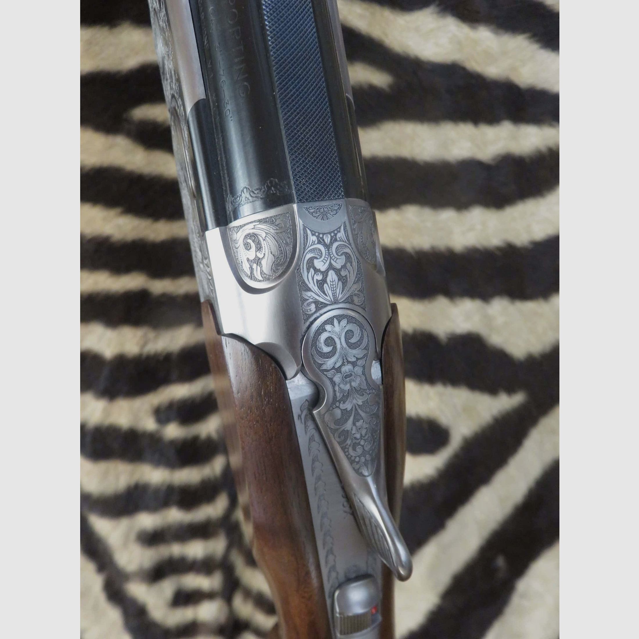 Flinte BERETTA 687 SP III Sporting Kal. 12/76 Läufe 76 cm 5 externe Chokes – Waffenkoffer, Bild 8 von 12