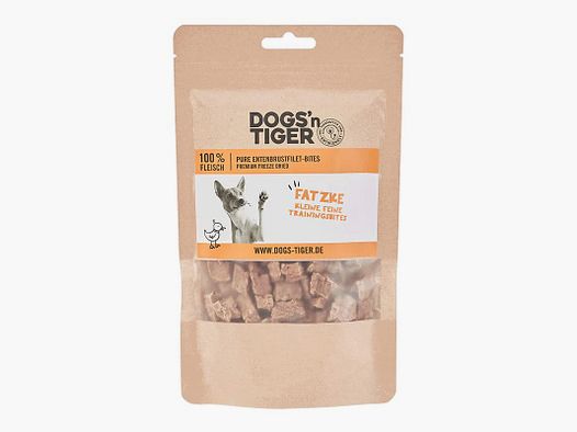 Dogs’n Tiger Hundesnack Fatzke Ente 80g