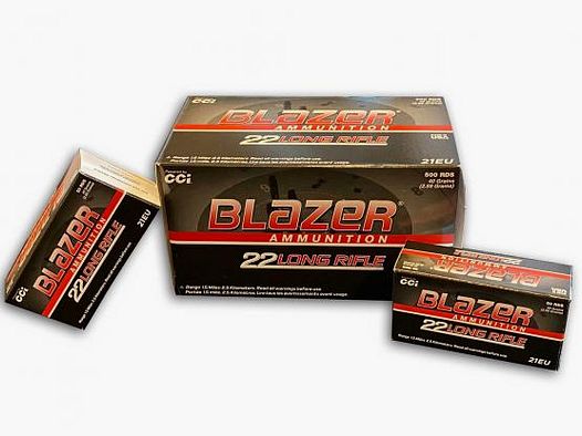 CCI Blazer .22lr LRN HV 40grs