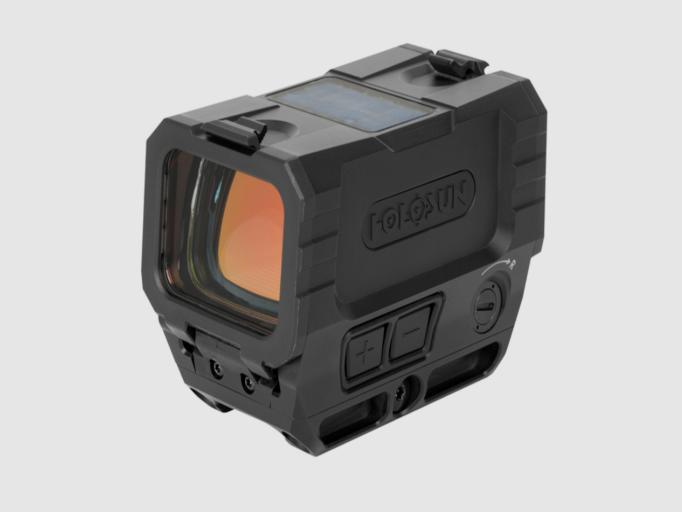Holosun Mirino Reflex RONIN-AEMS-MAX-RD con Reticolo Rosso: 2MOA Punto & 65MOA Punto Circolare, immagine 9 di 10