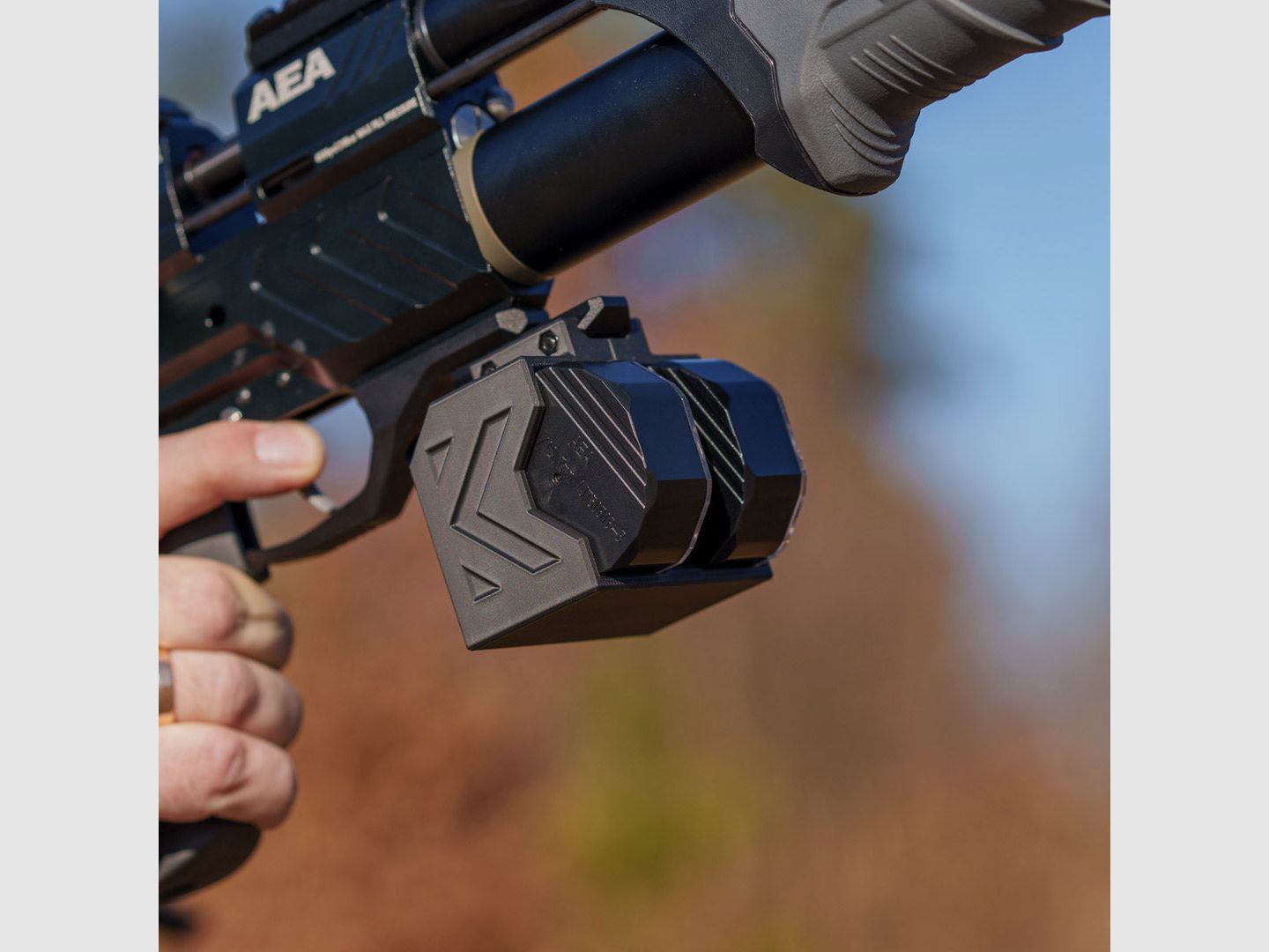 MAG HOLDER | DOUBLE | AEA MEGALODON 8 shots | Next-Level-Design