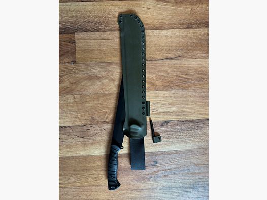 Jungle Latin Machete FX 693 Fox Knives met Custom Kydex
