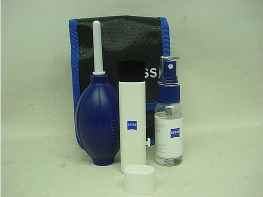 Zeiss Lens Cleaning Kit=Kwast - /Blazer/Reinigingsoplossing