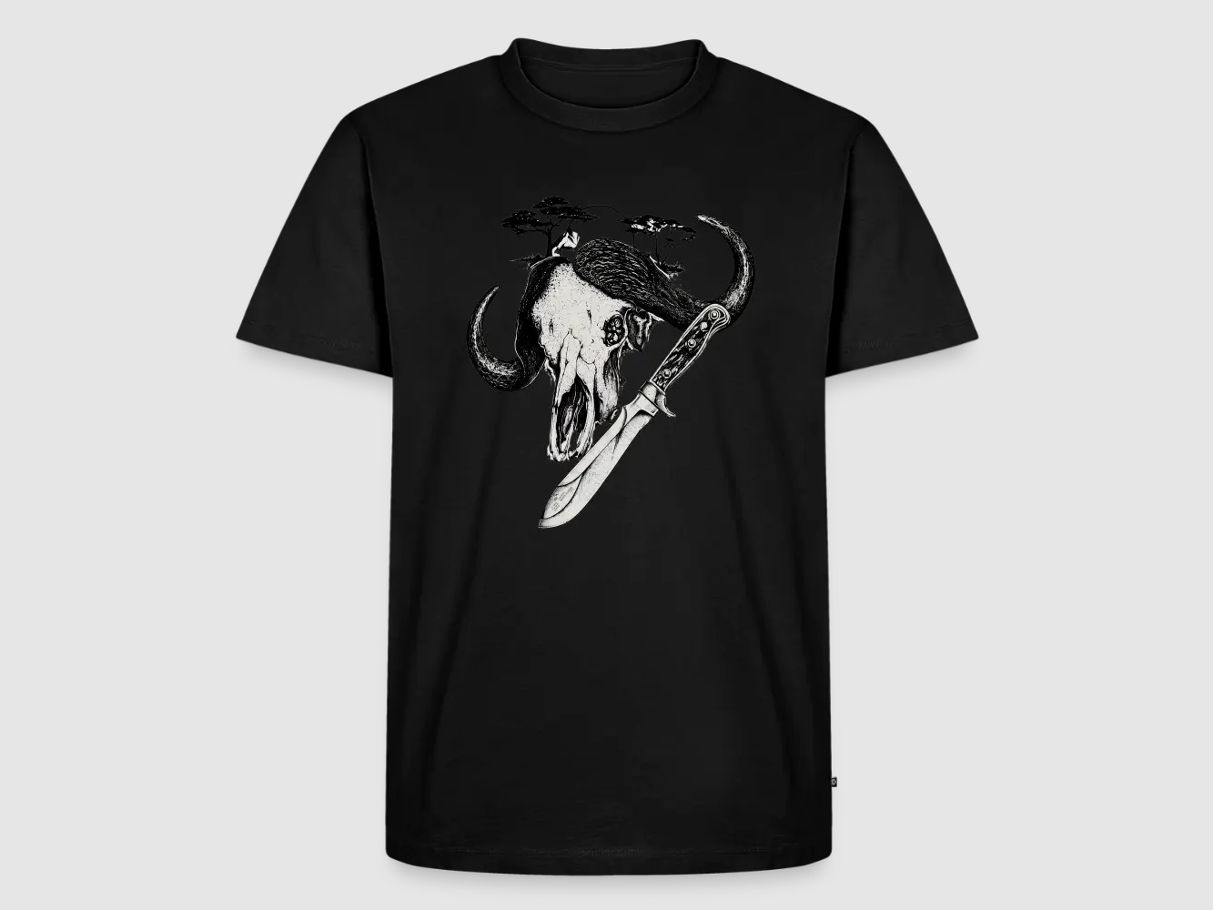 PUMA Men´s Premium T-Shirt „White Hunter – Big Game"